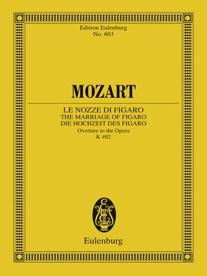 cover image of Le Nozze di Figaro